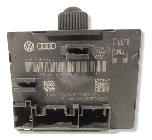 Modulo Porta Traseira Direita Audi A6 2015 2016