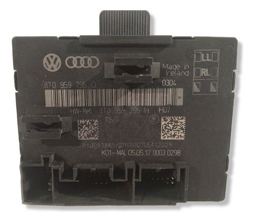 Modulo Porta Traseiro Audi A5 2012 2013