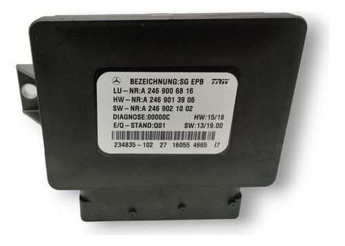 Modulo Ré Estacionamento Mercedes Gla200 1.6 2014 2015 2016
