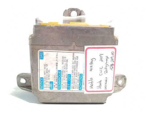 Modulo Airbag Acionado Honda Civic 2009 2010