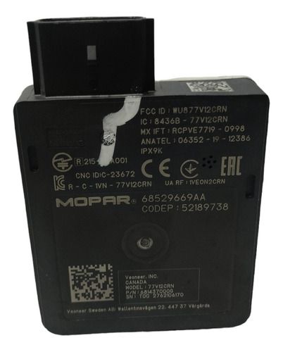 Modulo Tras Esq Controle Ponto Cedo Jeep Commander 2021 2022