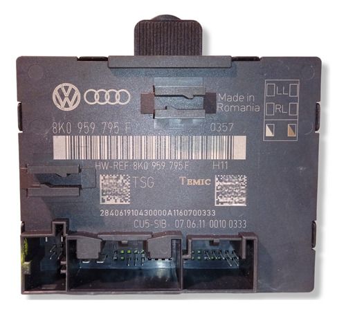 Módulo Porta Traseiro Esquerdo Audi Q5 2011 2012