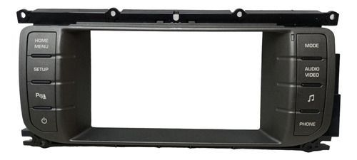 Moldura Comando Multimídia Land Rover Evoque 2012 2013 2014