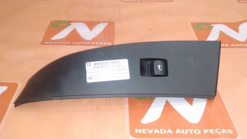 Botão Vidro Moldura Bmw 530i 07 08 Dianteiro Direito C02