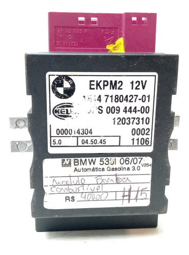 Modulo Bomba Combustivel Bmw 530i 2006 2007