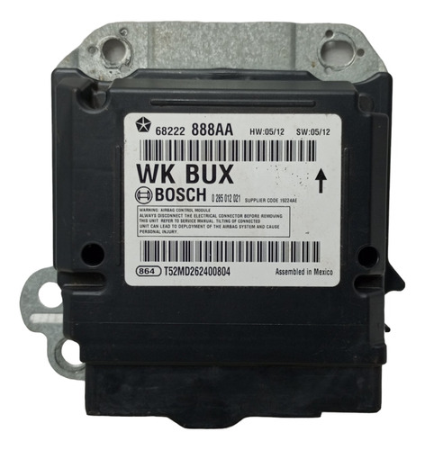 Modulo Impacto Colisão Jeep Grand Cherokee 3.0 2014 Acionado