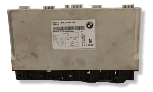 Modulo Memoria Banco Bmw X1 3.0 6cc 2012 2013