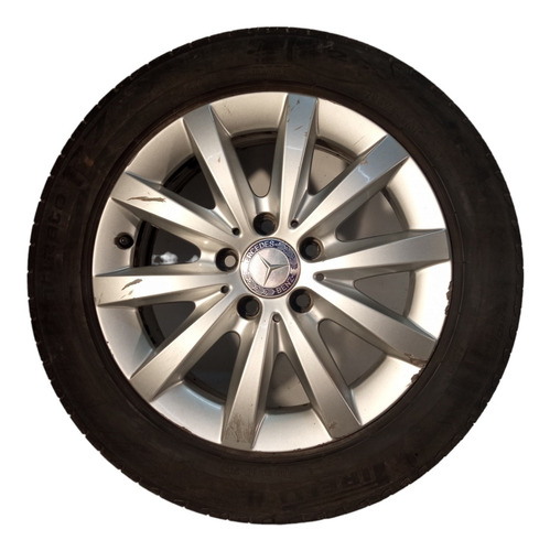 Roda Pneu Meia Vida 205 55r 18 Mercedes A200 2014 2015