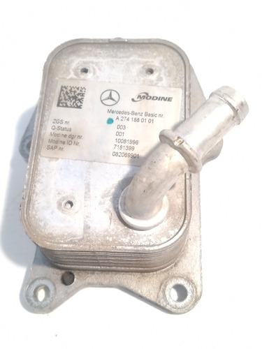 Resfriador Óleo Motor Mercedes C180 Cgi 1.6 2012 2013