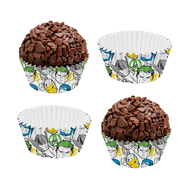Forminha para Doces nº5 Avengers / Vingadores c/100 unidades - Regina /  Mais Festa