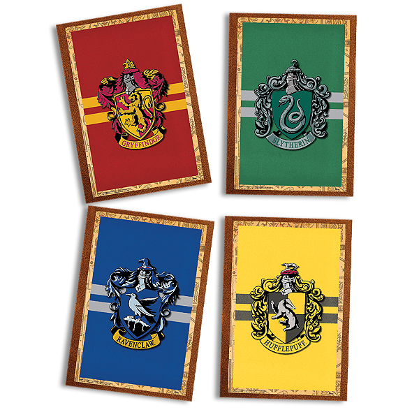 Quadros /  Cartazes Decorativos Festa Harry Potter 21cm x 31cm c/4 unid. Festcolor / Mais Festa
