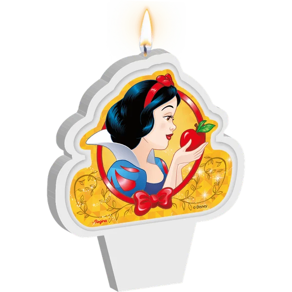 Vela Aniversário Branca De Neve Silver / Mais Festa