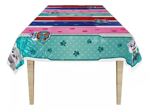 Forração Plástica Patrulha Canina 180cmx120cm C/1 Unidade (119346.5)