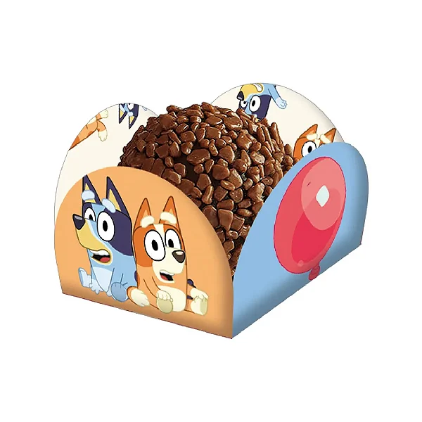 Porta Forminha Bluey C/40 Unidades (111349)