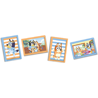 Quadros Decorativos Bluey C/04 Unidades (111351)