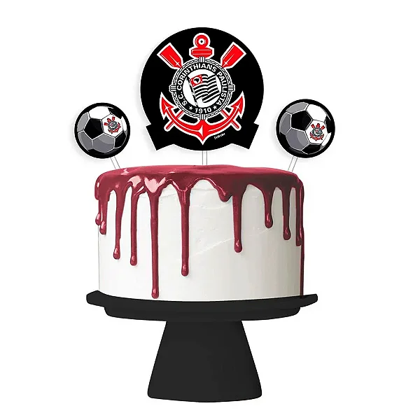 Kit Topo de Bolo Corinthians (112735)