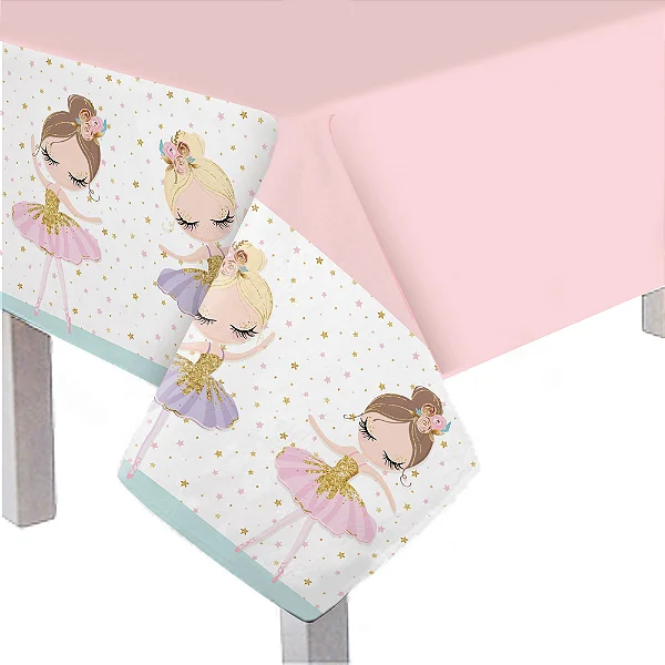 Toalha de Mesa Principal Bailarina 118cmx180cm (22710136)