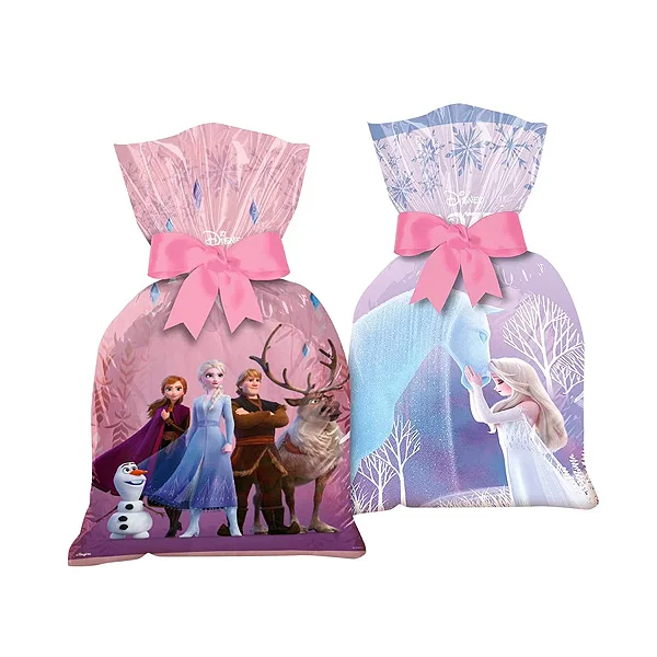 Sacola Plástica Frozen C/08 Unidades (119521.2)