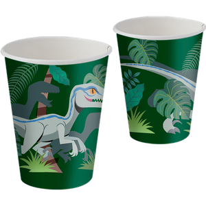 Copo Papel 200ml Jurassic Play C/08 Unidades (112682)