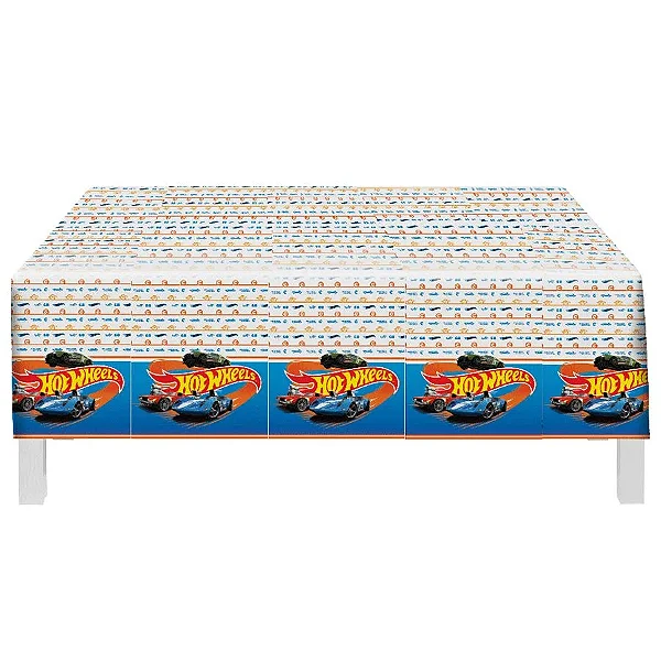 Toalha Plástica Hot Wheels 120cm x 180cm (109113)
