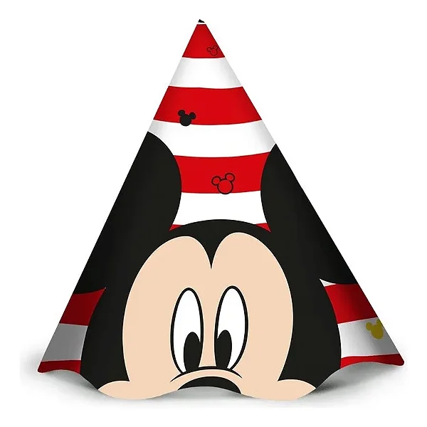 Chapéu Mickey Mouse C/08 Unidades (119527.1)