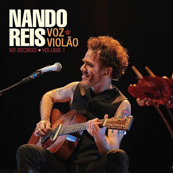 LP duplo Nando Reis - Voz & Violão -  Volume 1