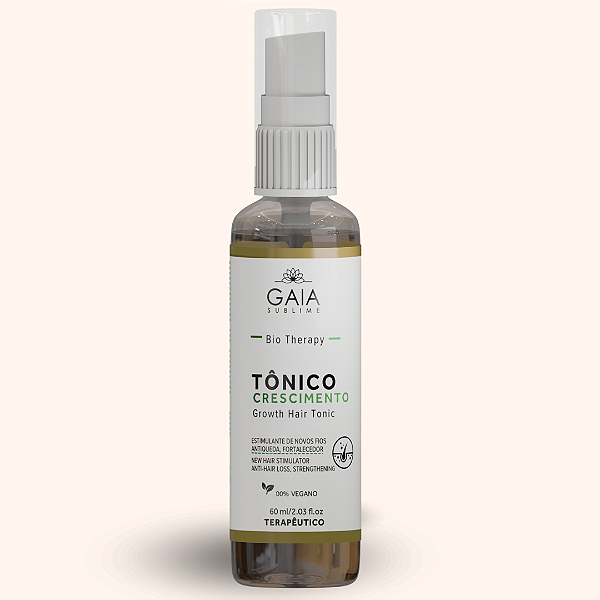Tônico Crescimento Bio Therapy Gaia Sublime 60 ml | Combate à Queda e Estimula o Crescimento Capilar