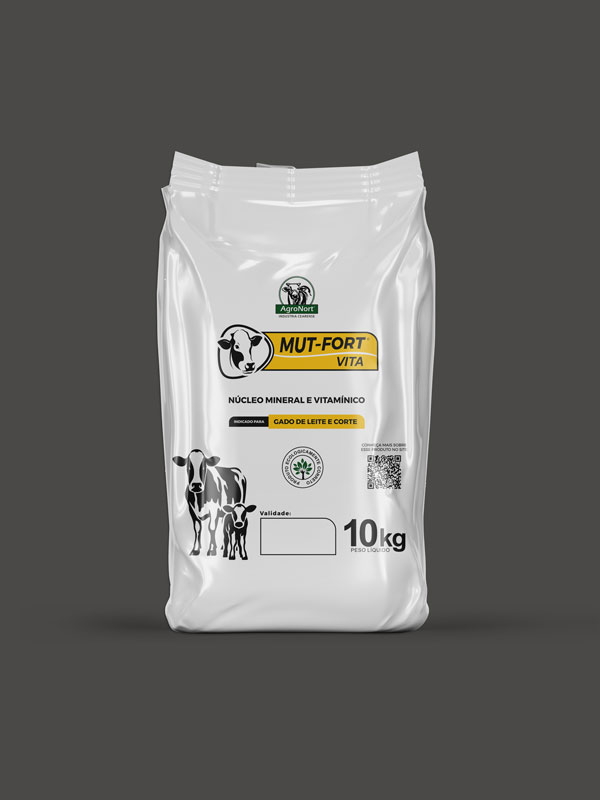Mut Fort Vita - Núcleo Mineral e Vitamínico - Saco 10kg