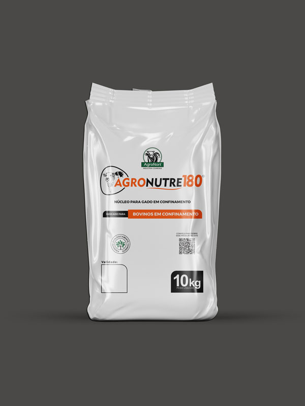 Agronutre 180 - Núcleo para Gado em Confinamento - Saco 10kg