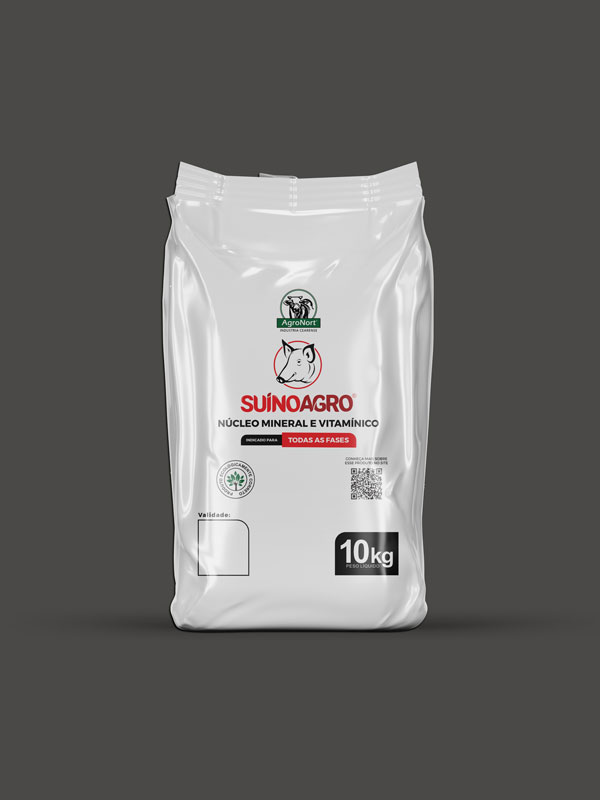 Suínoagro - Núcleo Mineral e Vitamínico - Saco 10kg