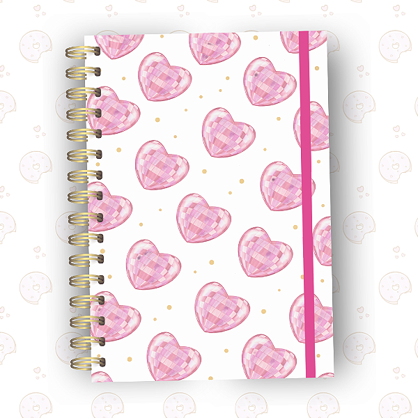 Caderno Heartbeat | A5 ou Colegial | Fixo ou Reposicionável