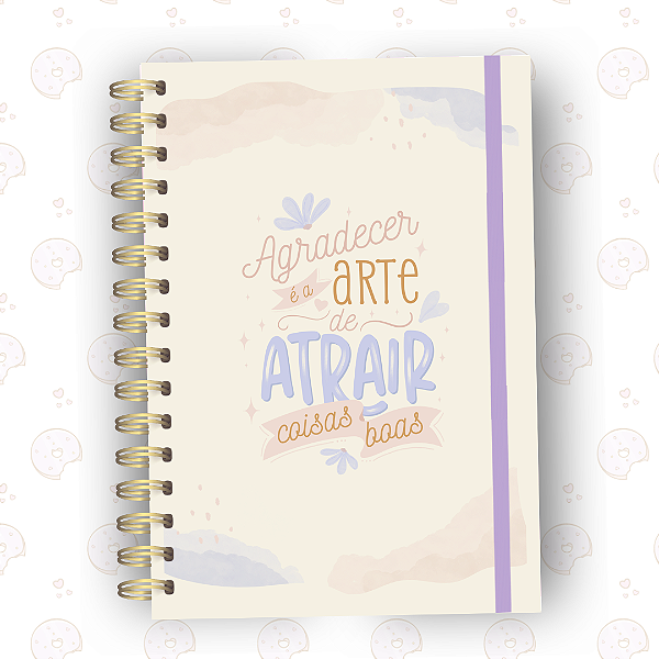 Caderno Cloudy | A5 ou Colegial | Fixo ou Reposicionável