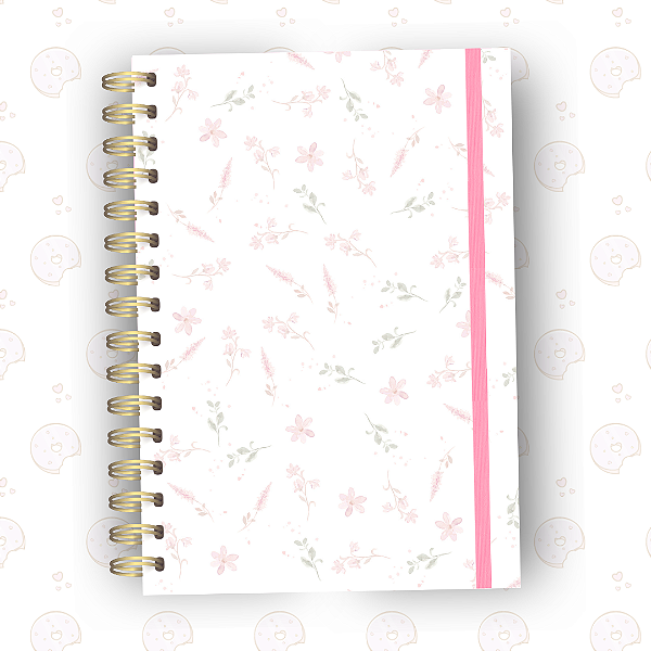 Caderno Garden | A5 ou Colegial | Fixo ou Reposicionável