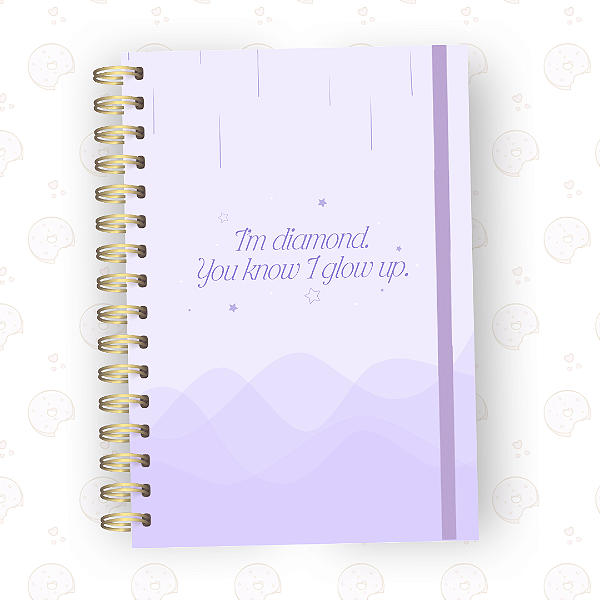 Caderno Diamond | A5 ou Colegial | Fixo ou Reposicionável