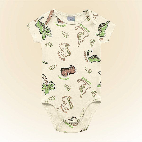Body baby masculino em malha 100% algodão