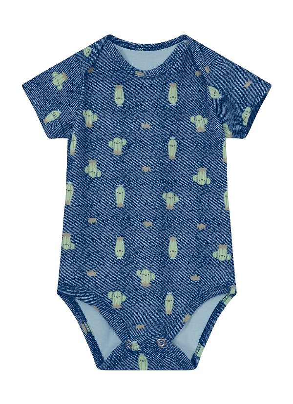 Body Cotton Masculino Cactus Brandili