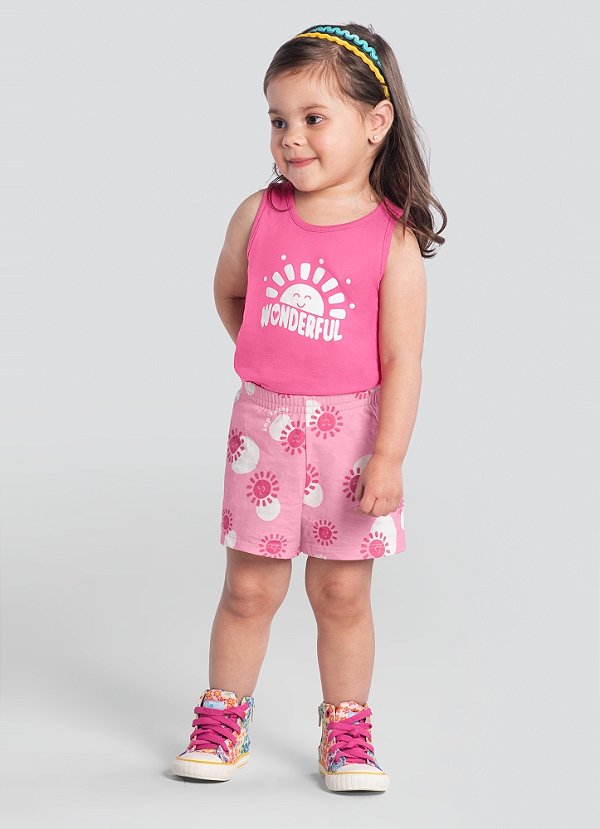 Conjunto Infantil Feminino Brandili
