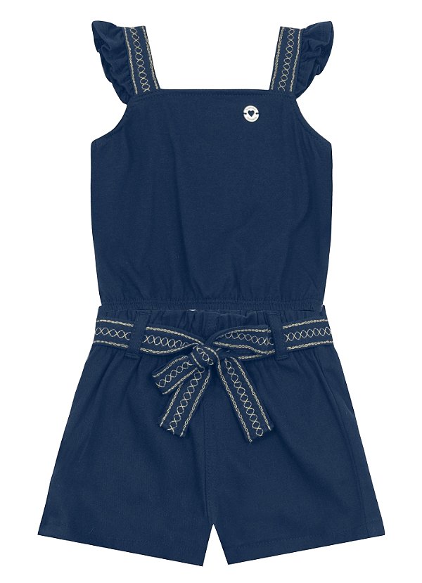 Conjunto infantil menina com laço Brandili cod0089