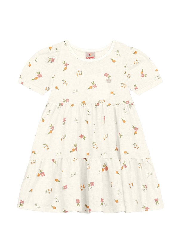 Vestido infantil menina florido Brandili    cod0059