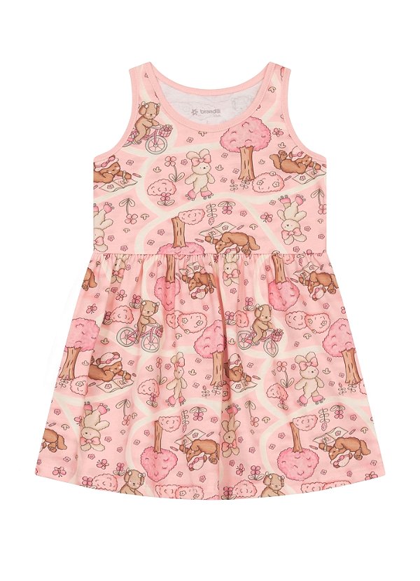 Vestido infantil menina bobbie goods Brandili