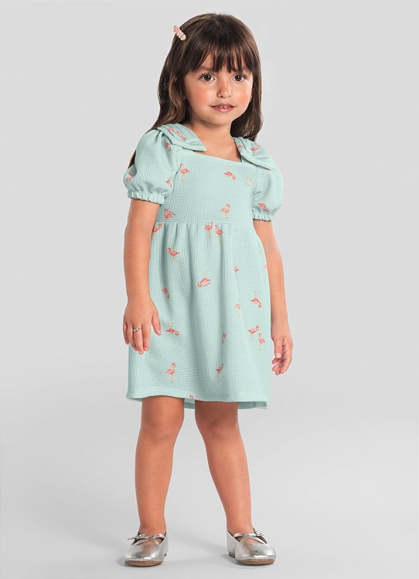 Vestido Infantil menina Ribana Aurora Mundi