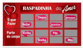 RASPADINHA DO AMOR