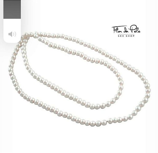 COLAR PEROLAS MASSAGEM SENSUAL