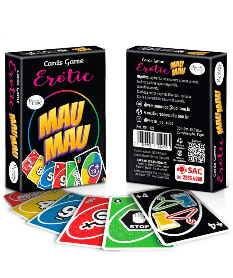 Mau Mau Jogo de Cartas Erótico