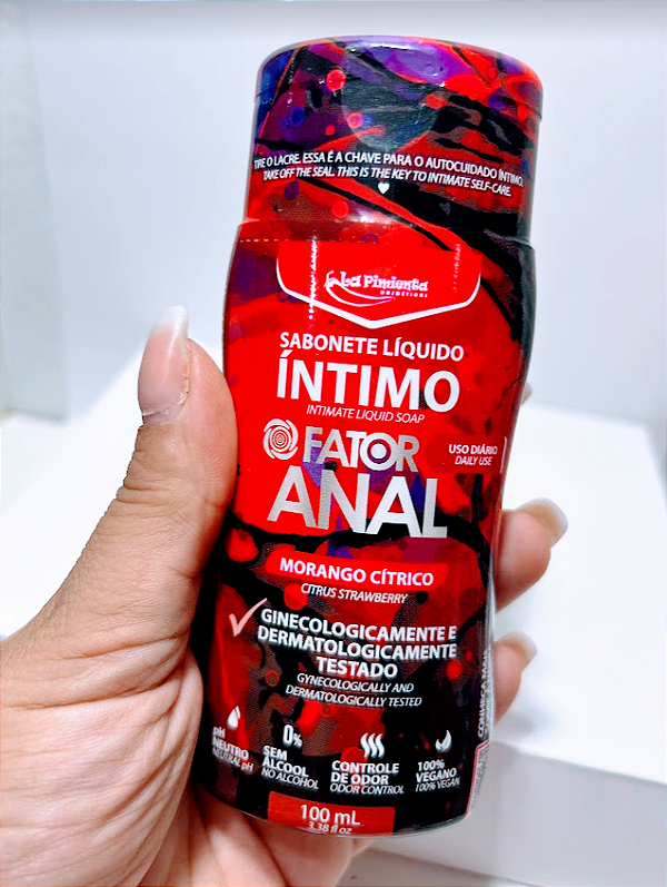 Sabonete Íntimo Fator Anal com Aroma Morango cítrico
