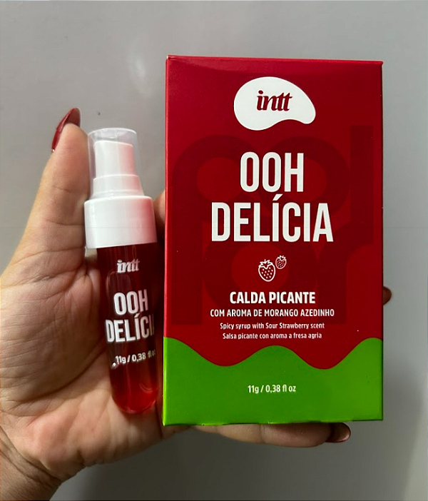 Ooh Delicia Calda Picante Morango INTT