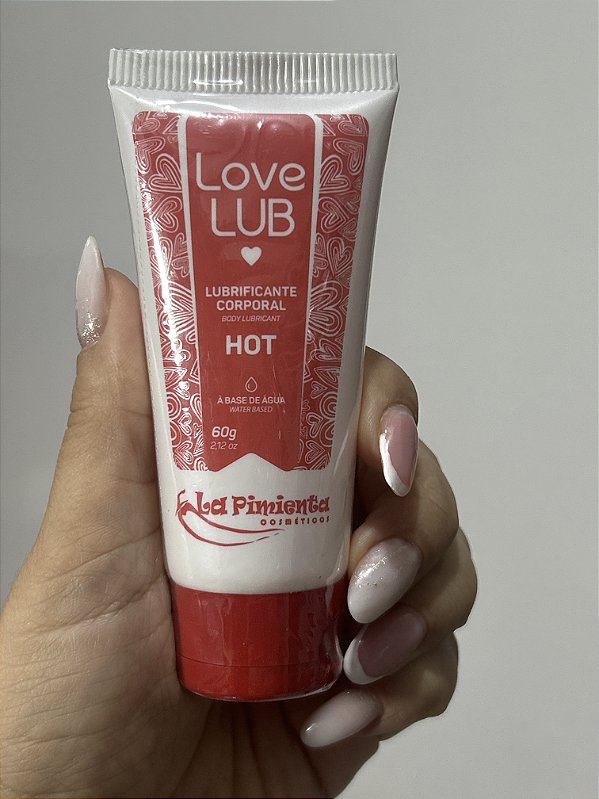 Lubrificante hot (esquenta) sem sabor -  semelhante a lubrificação intima natural