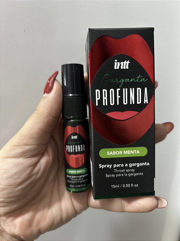 Spray Beijável Garganta para Facilitar o Sexo Oral INTT