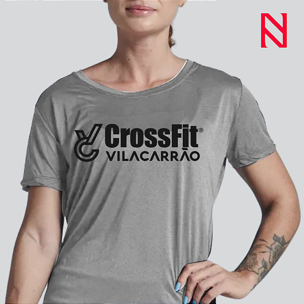Baby Look Dryfit Crossfit Carrão