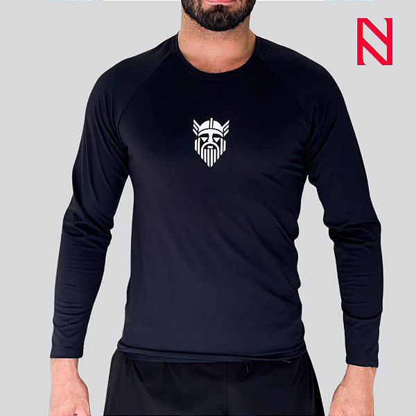 RashGuard Njal Treino manga longa